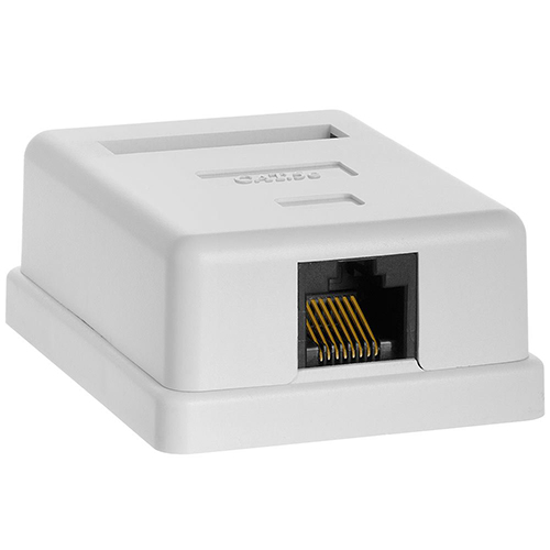 Mount Box 1Port RJ45 Cat5e Unshielded