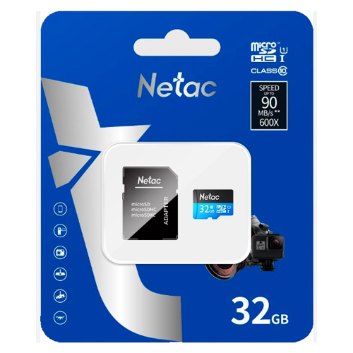 Netac microSDHC 32GB NT02P500STN-032G-R P500 /008753