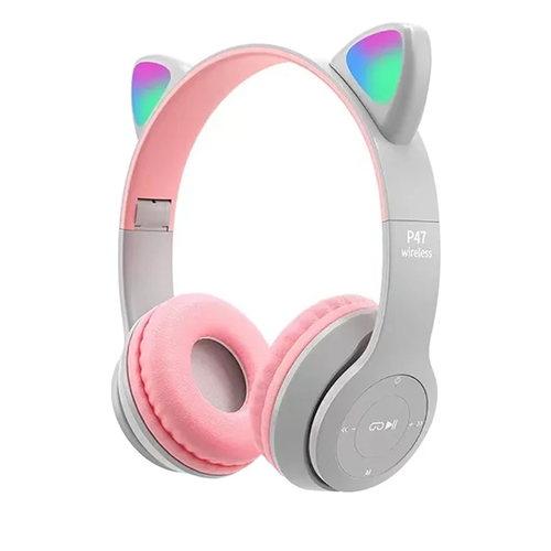 P47M mix Color Wireless Headset/bluetooth/pink,grey/