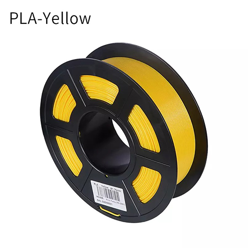 PLA Filament 3D Printing 1kg/ Roll/Yellow/006697