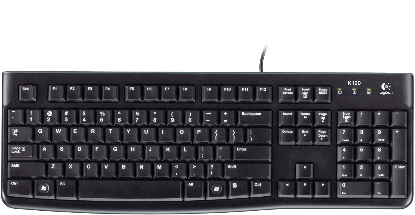 Logitech K120 keyboard/004552