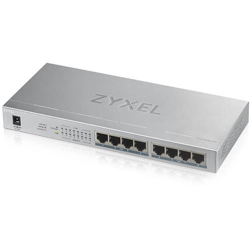 Zyxel GS1008HP 8-Port GbE Unmanaged PoE Switch