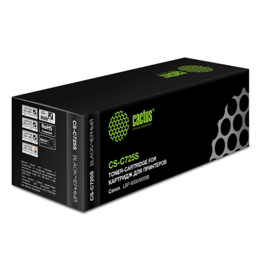 Cactus CS-C725S 725 black laser cartrige/008496