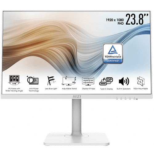 MSI 23.8" MD241PW IPS/ HDMI & USB Type C/ White