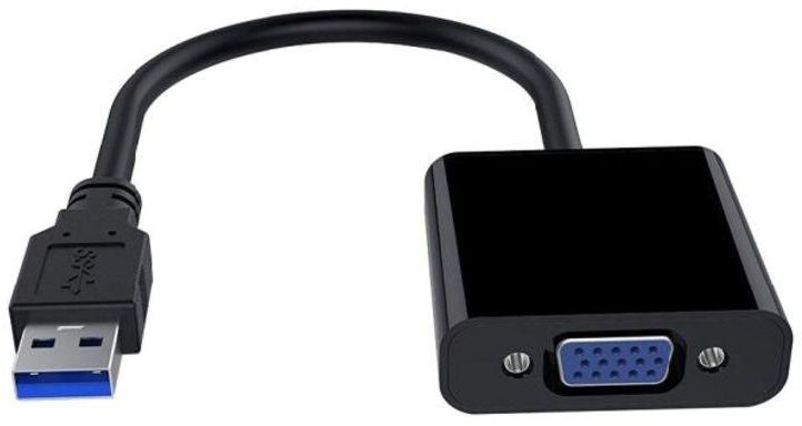 USB3.0 male to VGA female adapter/007707