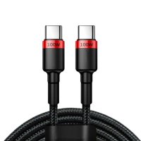 TPE Fast Charging USB Type-C to USB Type-C Cable 1M
