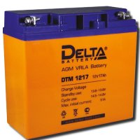 Delta DTM 1217 12V 17AH Battery /007820