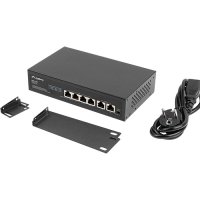 Lanberg RSFE-4P-2FE-60  10/100Mbps Rack PoE+Switch/007261