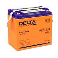 Delta Battery DTM 1255 L 12V 55АH /008033
