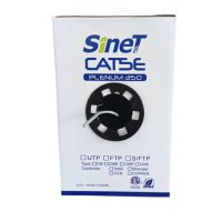 SINET CAT5E-U305G24CCA 24AWG 0.5MM CCA 305M UTP Network Cable