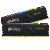 Kingston FURY Beast RGB 64GB(32 GB  x 2) DDR4 3200 MHz DIMM