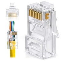Unshielded Cat5/ Cat5e/EZ RJ45 Network  connector