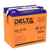 Delta GEL12-55 12V 55AH Battery /008034