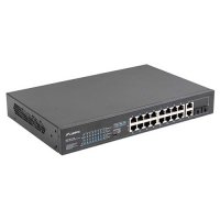 Lanberg RSFE-16P-2C-250 Rack POE+ Switch/007206