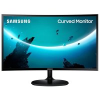 Samsung 23.5" Curved-monitor C24F390FHI/ VA/ 1920x1080/ 16:9/ 4 ms/ VGA & HDMI